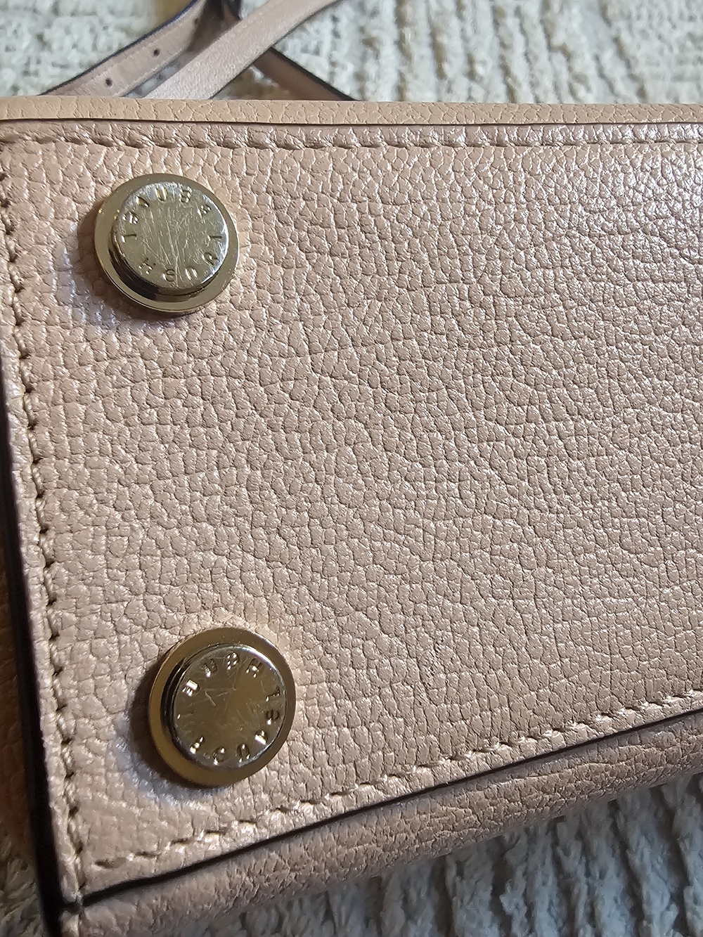 Henri Bendel New York Pebbled Leather Crossbody Bag - Picture 7 of 11